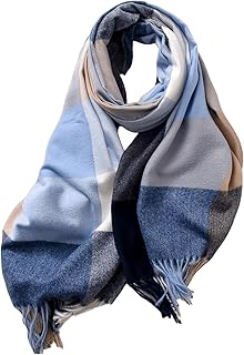Sponsored You’re seeing this ad based on the product’s relevance to your search query.Learn more about this advertisement Lykofudi Women's Winter Warm Checked Scarves, Large Soft Thick Scarves and Wraps Winter Scarf Women's Blanket Scarf Neckerchief with Tassels 200 x 65 cm
