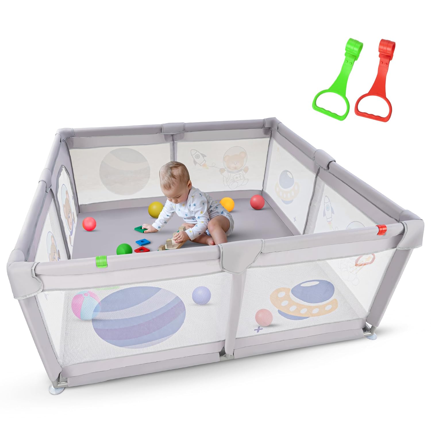 Buy Baybee Kids Playards Playpen for Babies, Smart Folding & Portable