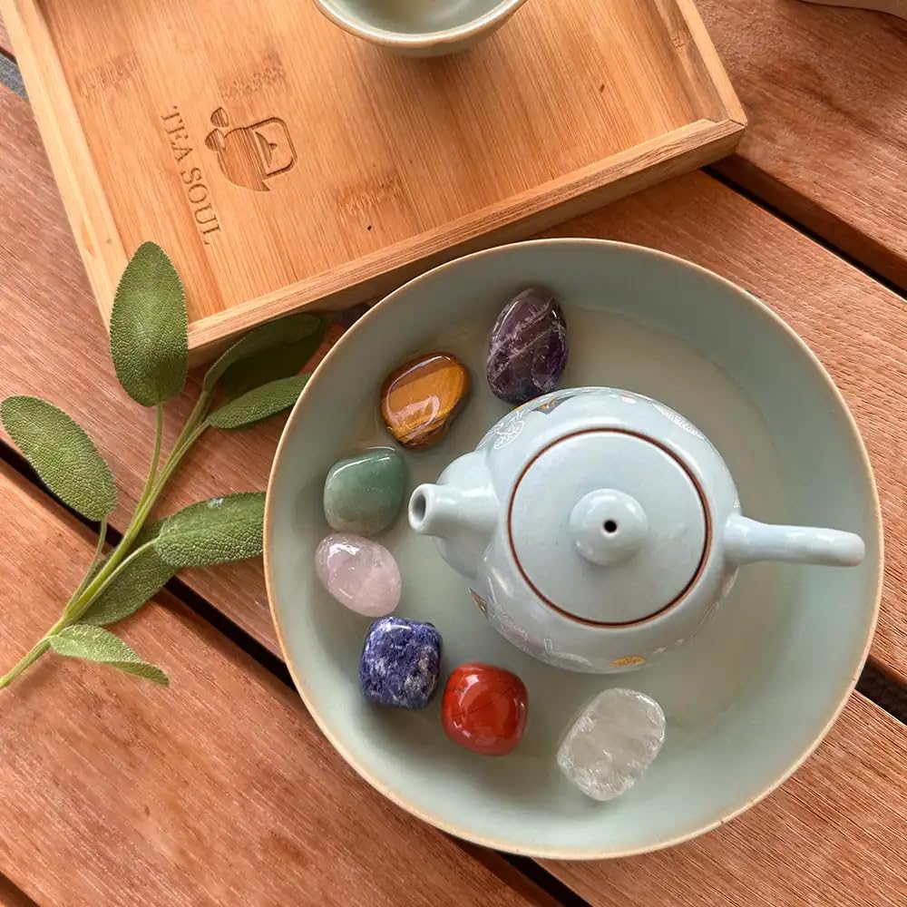 TEA SOUL | Set 7 Chakra Pietre della Meditazione