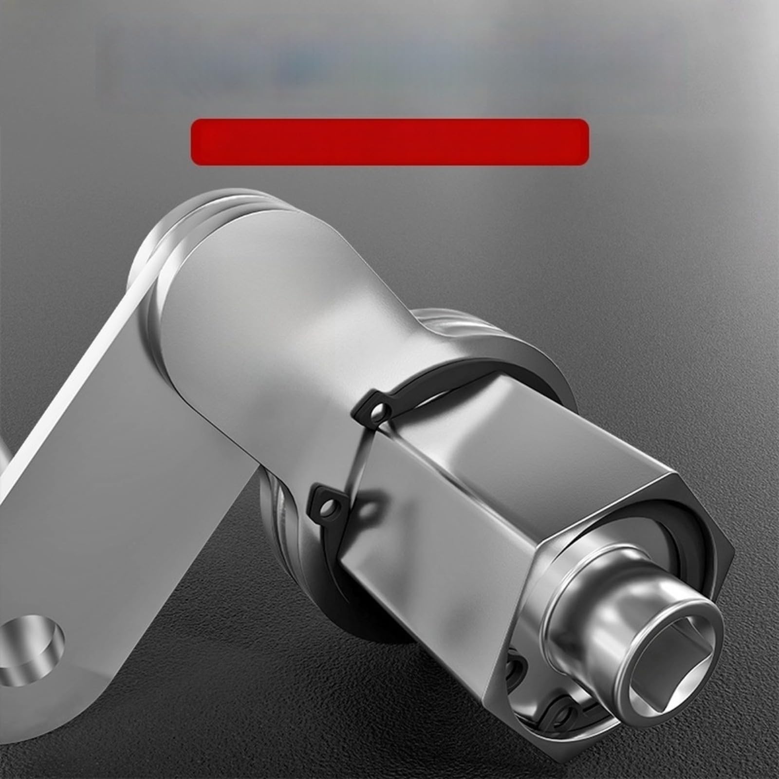 Strumento di cambio pneumatici con effetto leva, chiave per dadi ruota per auto, SUV e per furgoni, 4 bussole 17/19/21/22 mm, ergonomica per impugnatura, compatta per aiuto alle forature