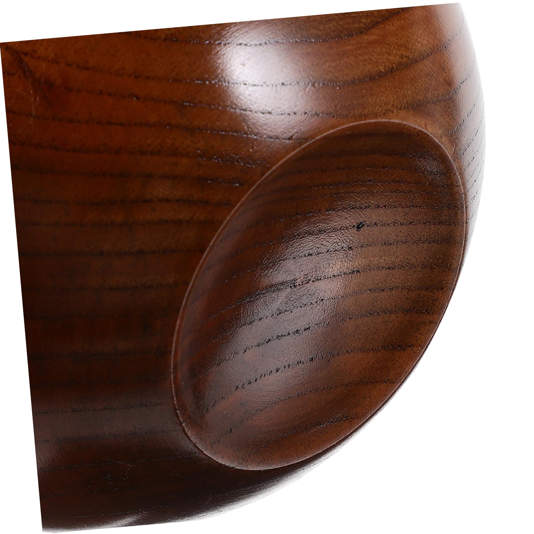 Cabilock 3 Piezas bol de madera ensaladera madera fruit bowl Ensaladera de tazón japonés de tazón de práctico bochas tazón de sopa de cuencos de
