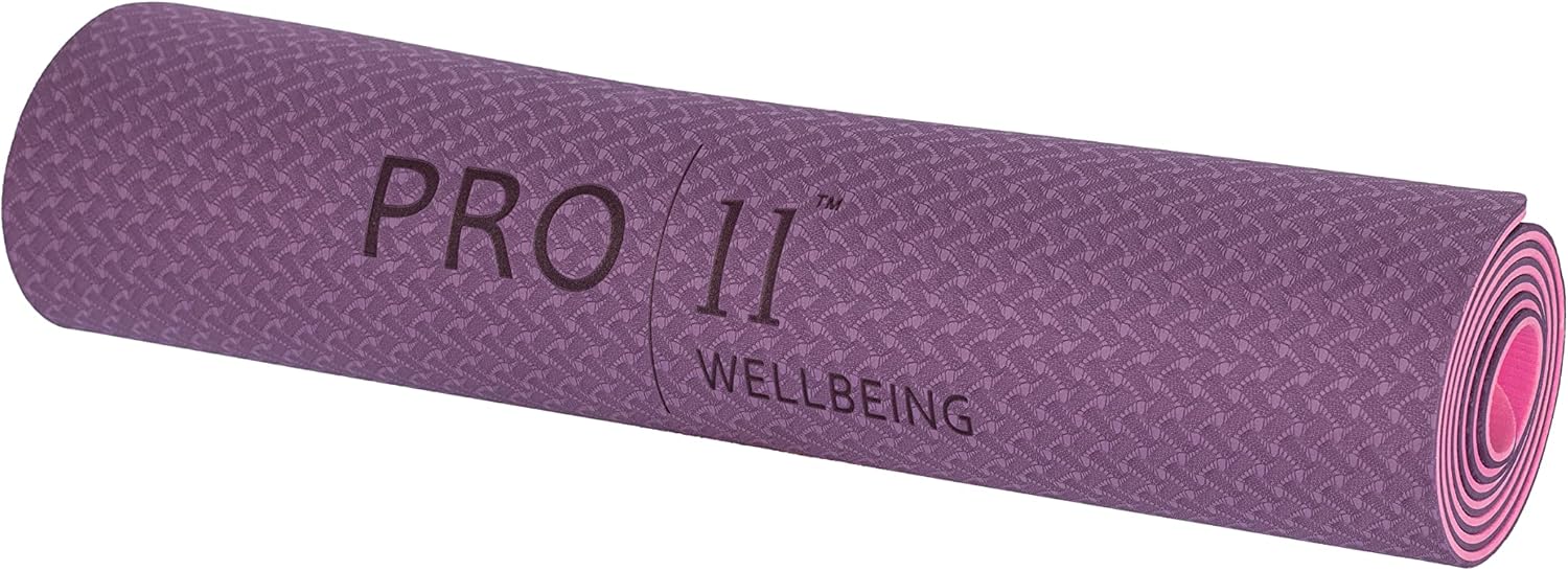 PRO 11 WELLBEING- Eco Friendly Yoga Mat with Anti Slip Grip