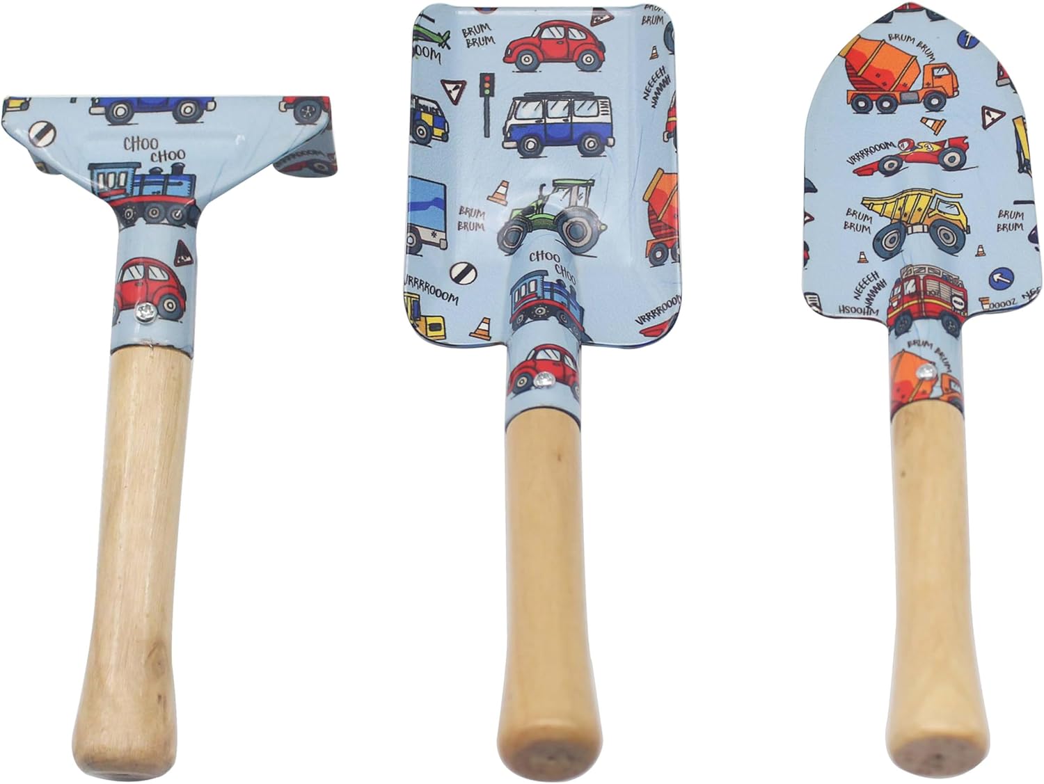 The Leonardo Collection Little Stars Vehicles Garden Tool Set for Gardening | Ideal Tool Kit & Gardening Gifts for Women & Men | Durable Garden Tools & Hand Tools for Daily Garden Work