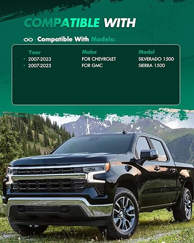 Miniatura 4 de SCTIOO Kit de elevación de nivelación delantera trasera de 3.5 pulgadas compatible con Chevrolet Silverado 1500 2007-2022, para GMC Sierra 1500
