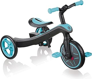 Globber Triciclo Explorer 2 en 1, Azul y Verde, Talla única