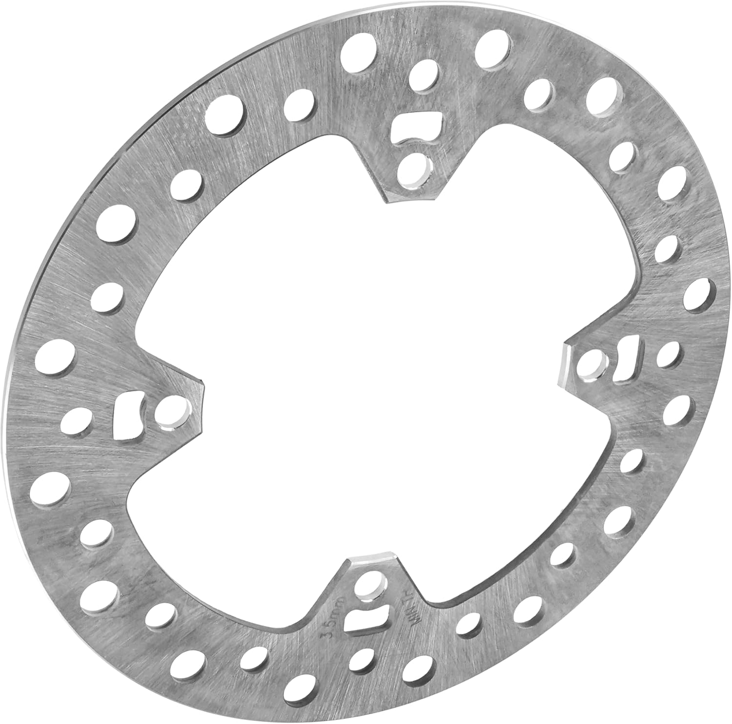 Caltric Rear Brake Disc Rotor Compatible with Honda Cr250R Cr250 R 2002 2003 2004 2005 2006 2007