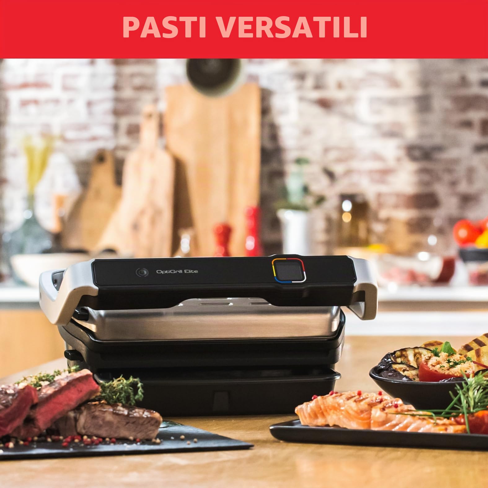 Tefal Grill GC750D16 Optigrill Elite (GC750D)