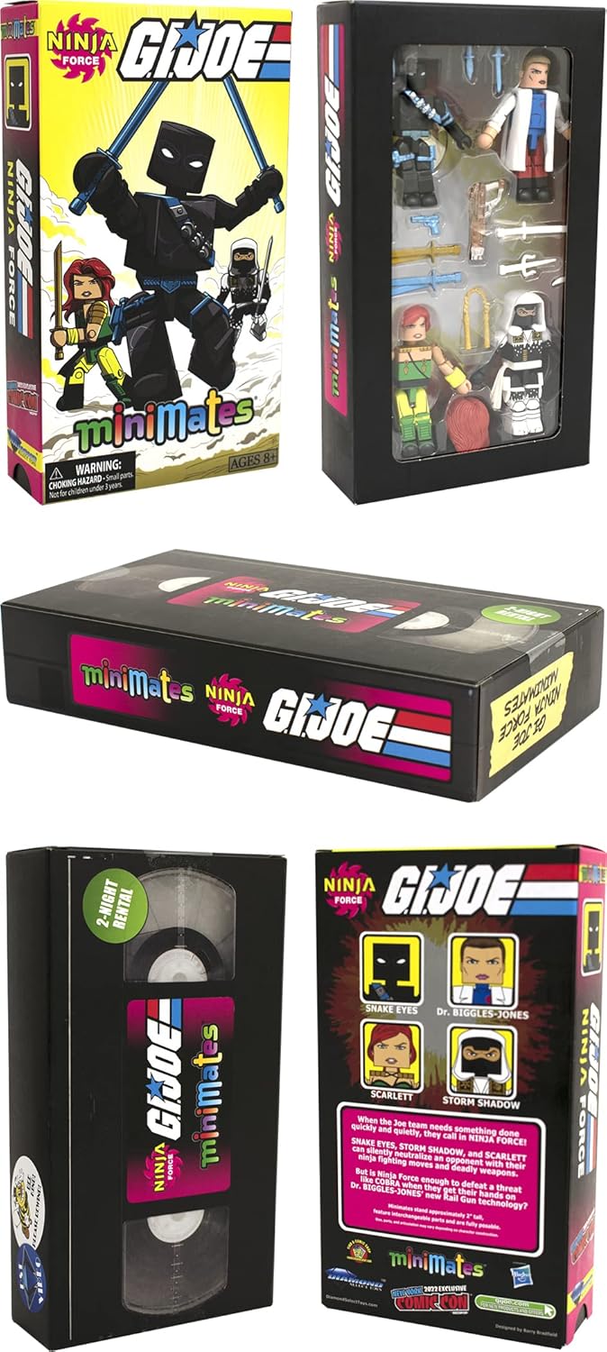 SDCC 2022 GI Joe Anniversary MINIMATES Box Set
