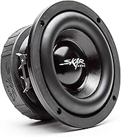 Skar Audio EVL-65 D2 6.5" 400W Peak Dual 2 Ohm Subwoofer - Compact High-Power Car Bass Driver