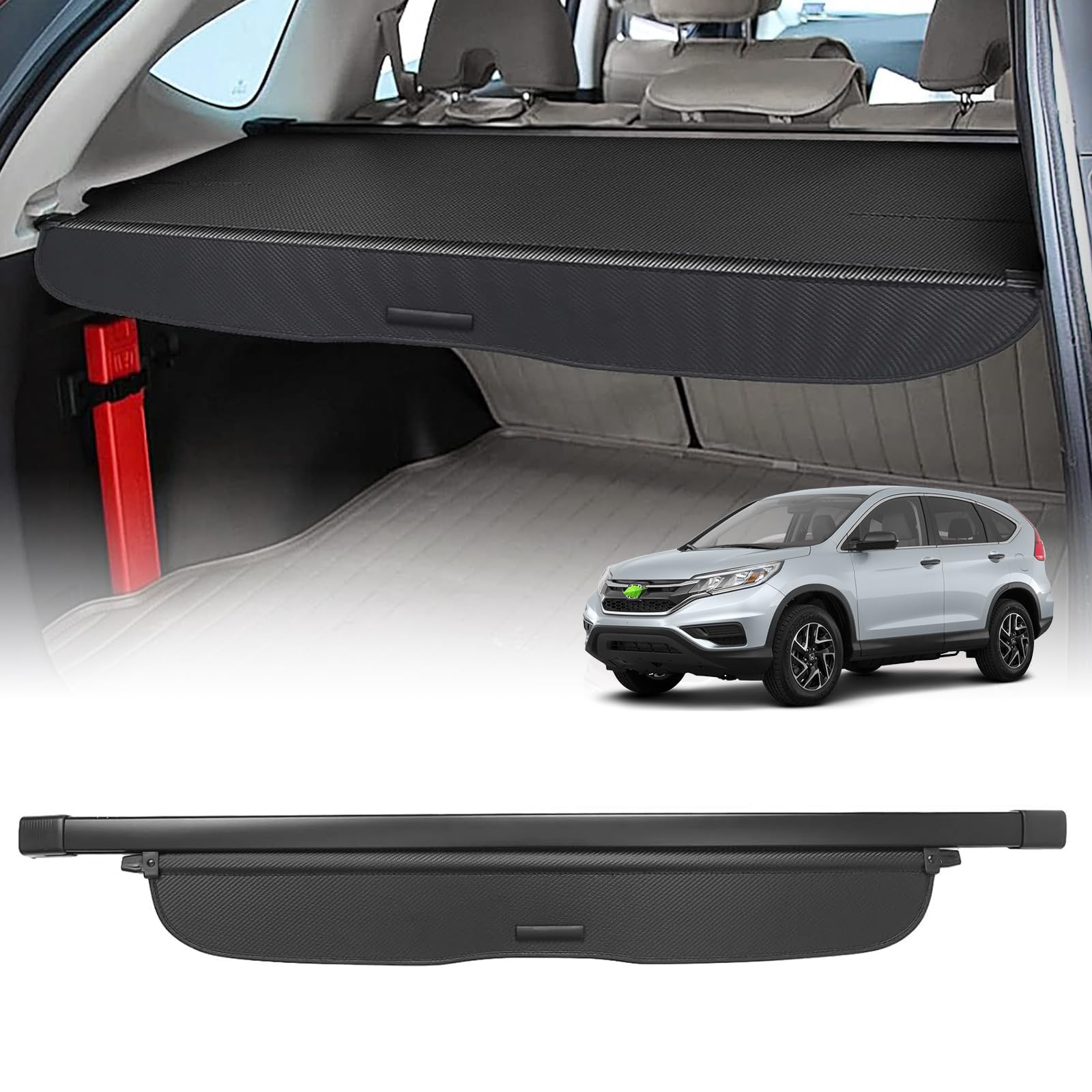 Tapis De Cofe Arrière De Voiture Pour Honda CRV CR-V 2012 2013 2014 2015 2016, Doublure De Chargement Sur Mesure, Plateau De Sol De Cofe, Tapis De Protection 3D, Coup De Pied De Boue