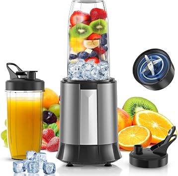 1500W Smoothie Blender, 227oz Portable Cups, for Shakes & Ice Crush