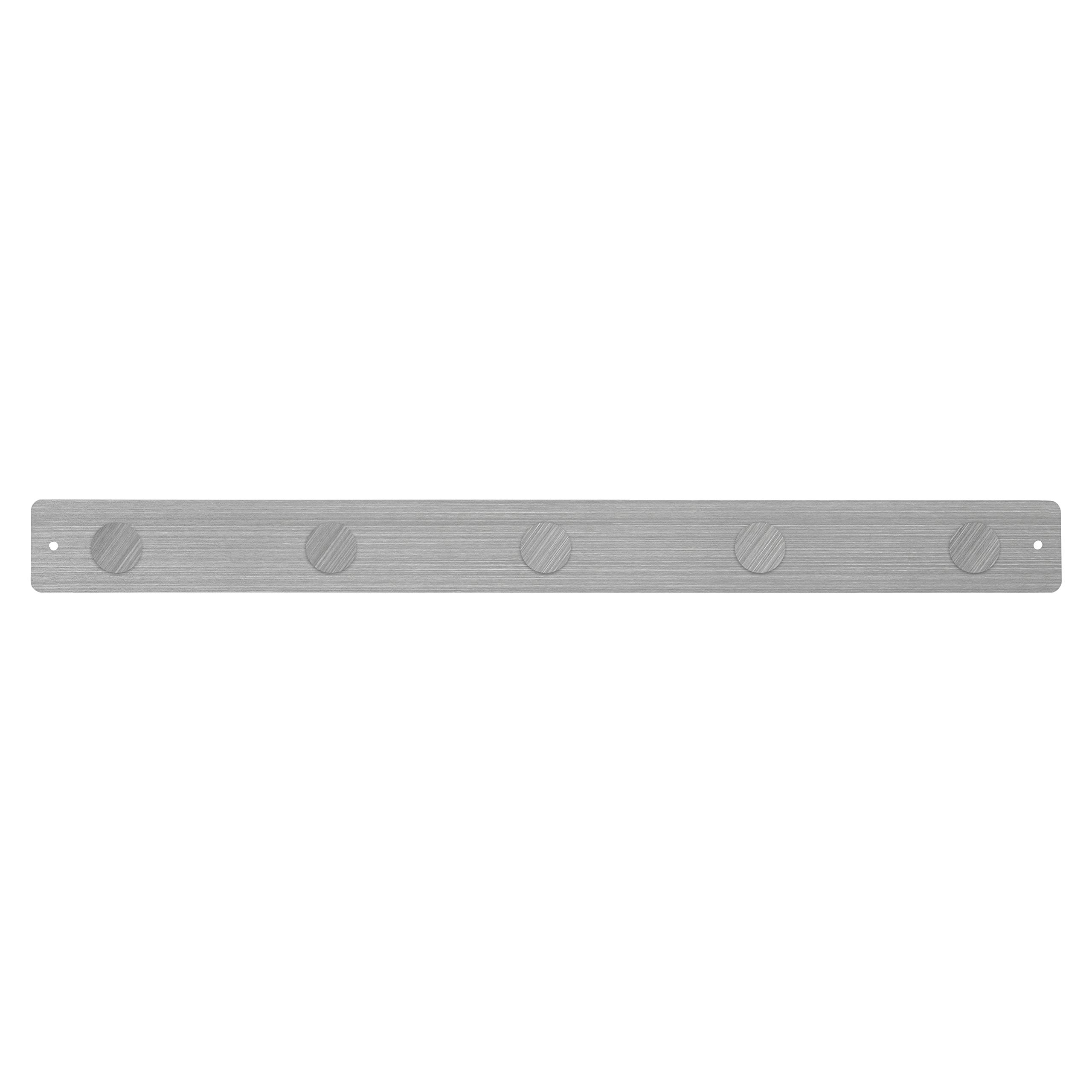 Photo 1 of Three by Three Seattle Magnetic Strip Bulletin Board, Stainless, Large (31270) LARGE Stnl