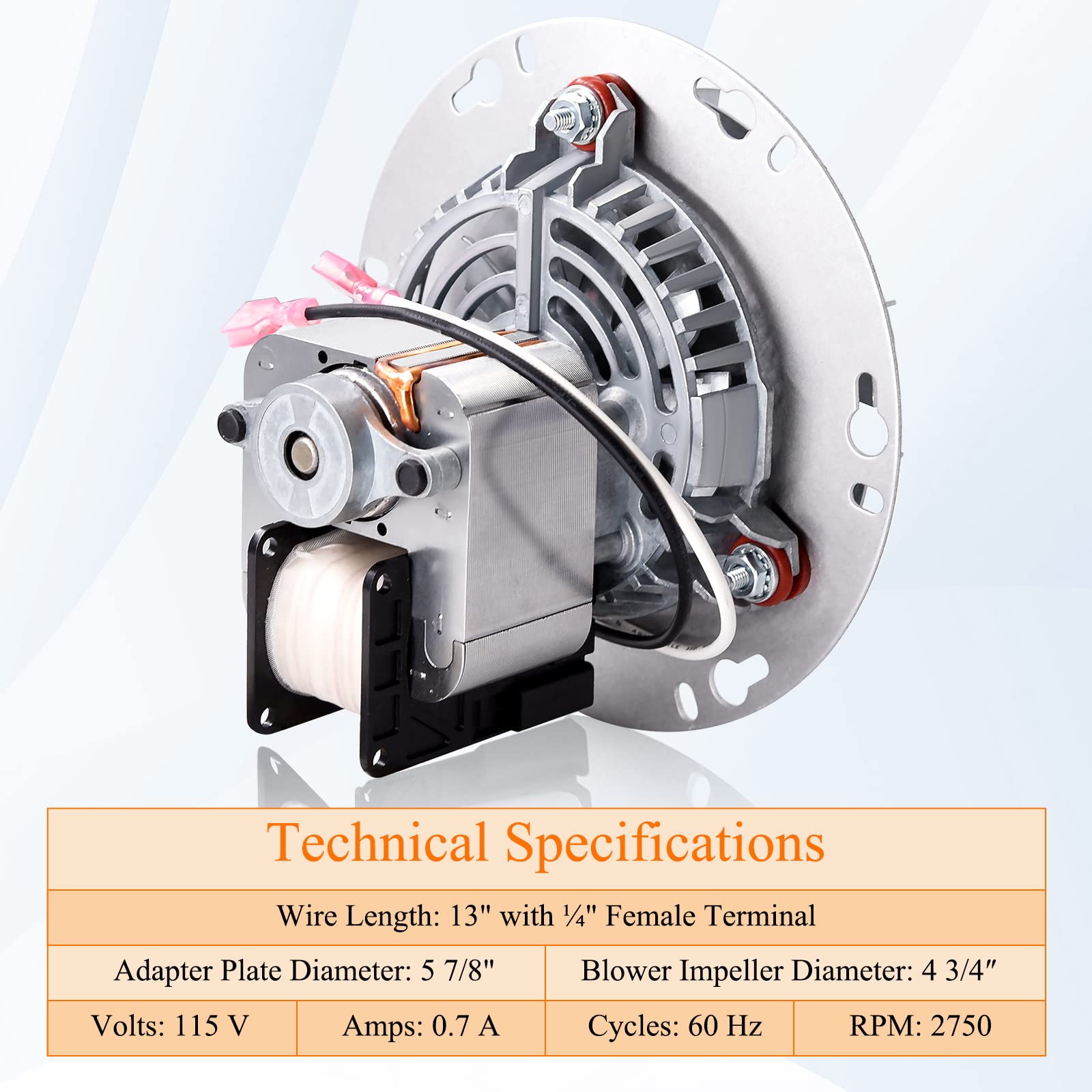 Pellet Stove Criditpid Replacement 80472 Blower Fan For US