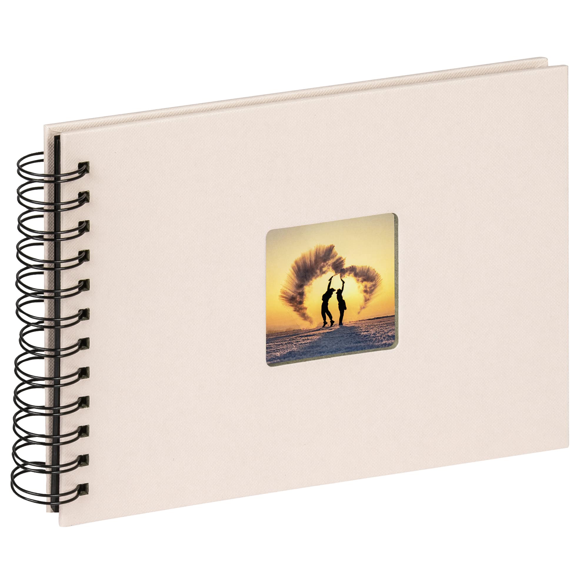 walther design SA-109-W Photo album Fun Wedding, 23x17 cm, chamois white