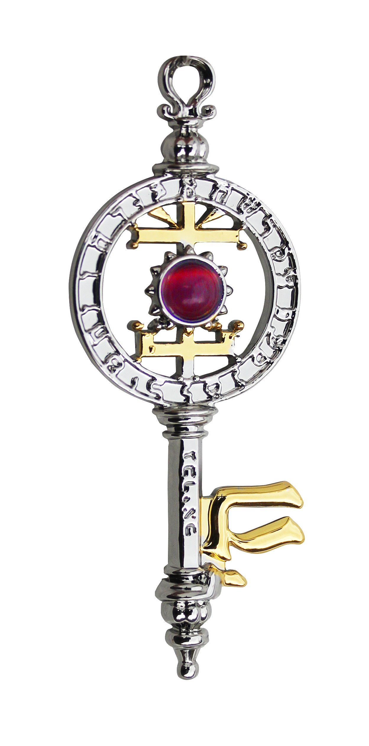Enchanted Jewelry Mystic Kabbalah Sephiroth Sphere Key for Chasing Dreams Pendant Charm Talisman Necklace