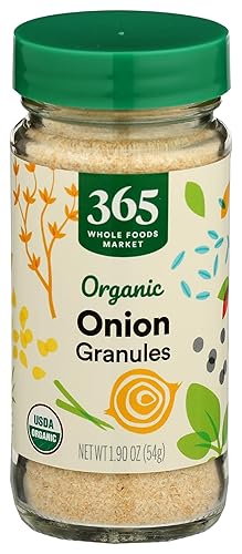 365 by Whole Foods Market, Gránulos de cebolla orgánica, 1.9 onzas
