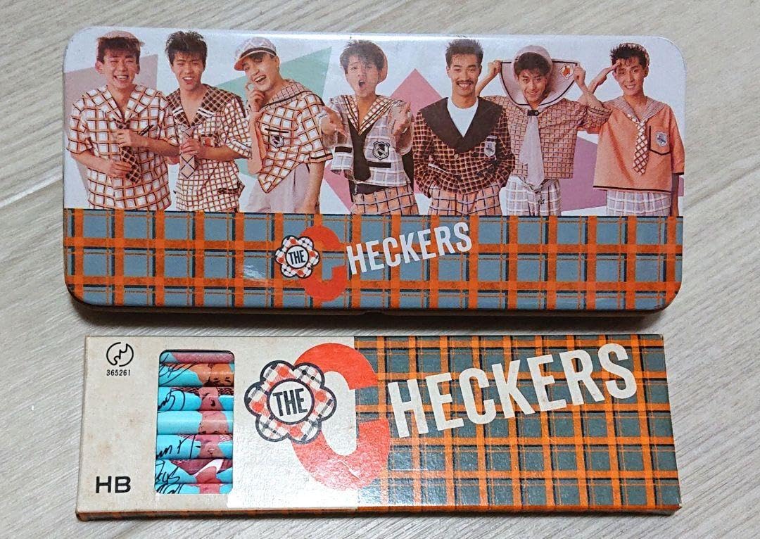 Amazon.co.jp: 昭和 レトロ チェッカーズ 筆箱 鉛筆 : 文房具