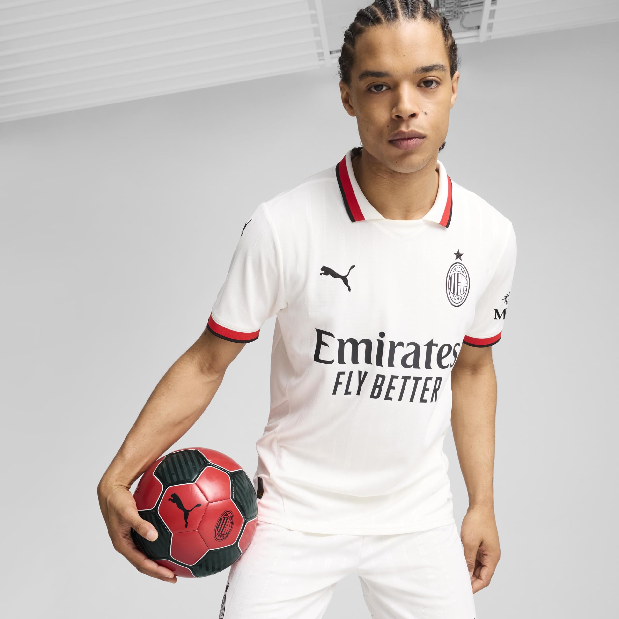 AC Milan Maglia Gara Calcio, Stagione 2024/25, Unisex, Away, XL