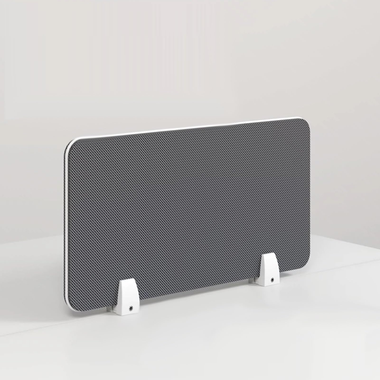 LWJSOCP Desk Divider Clampon Privacy Panel 30cm Height Sound Absorbing Acoustic Partition for Office Cubicle and Classrooms Desk Blue (100x30cm)