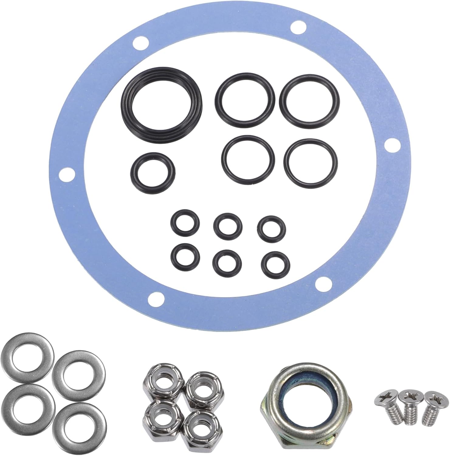 uxcell 1set Hydraulic Helm Steering Pump Gasket Seal Rebuild Kit for