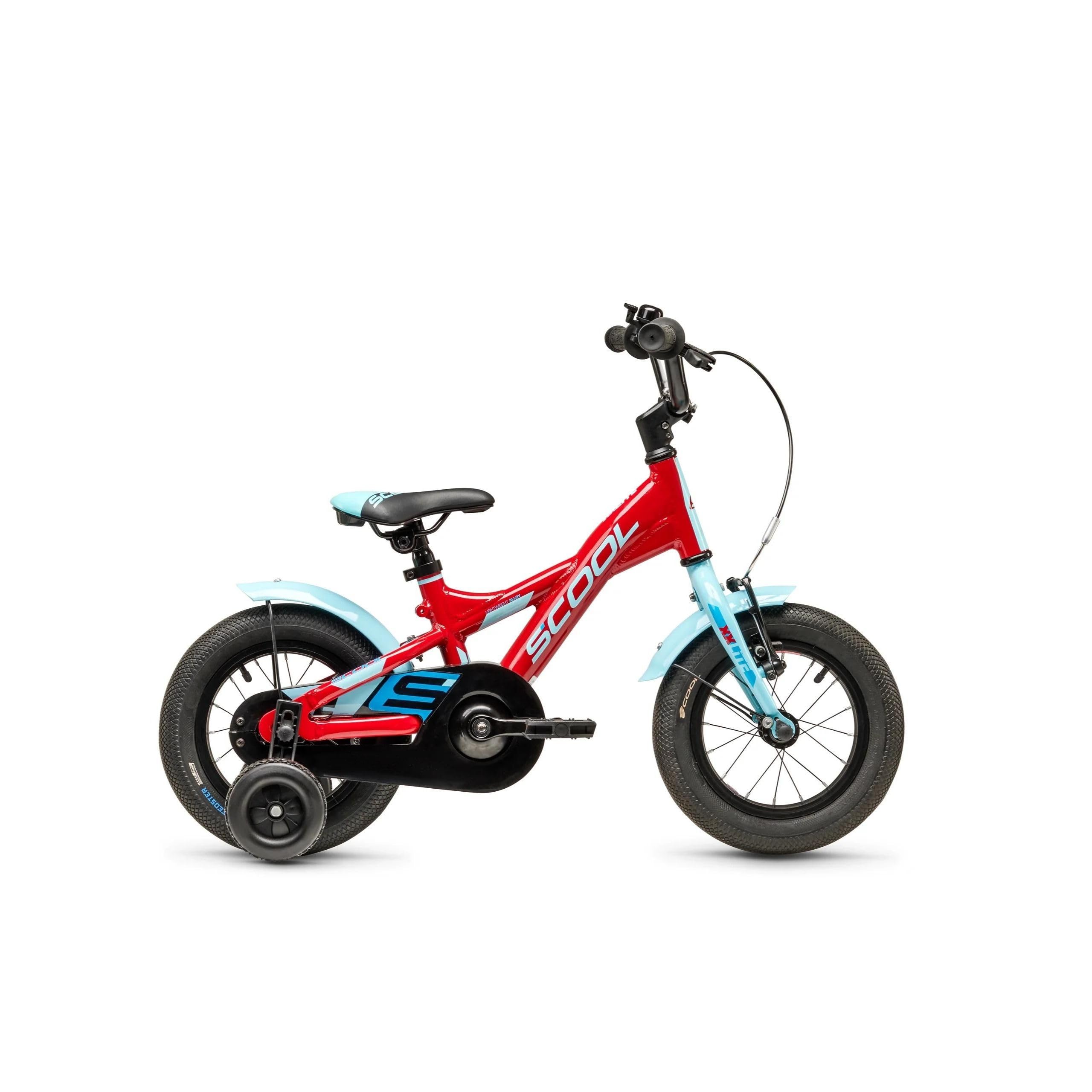 S’COOL XXlite Kinderfahrrad 12 Zoll – Jungenfahrrad – Fahrrad für Kinder 2–4 Jahre – Körpergröße ca. 85–100 cm – Leichtes Kinderrad