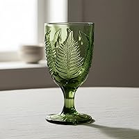 Vista 2 de Juego de 4 copas vintage verdes