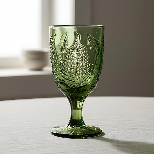 Miniatura 2 de Juego de 4 copas vintage verdes