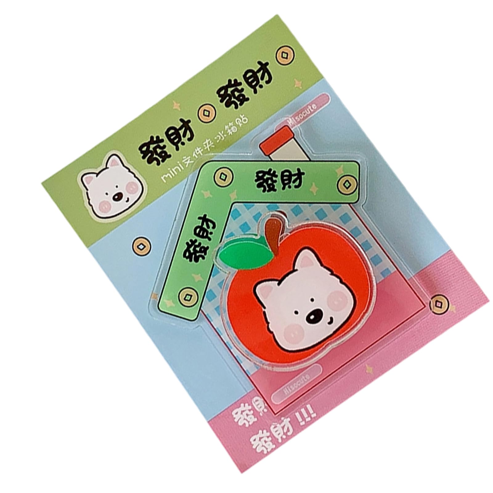 Jazuaiao Shaped Acrylic Refrigerator Magnet Colorful Fridge Decoration Home Decorative Accessories Refrigerator Magnet Home Decoration