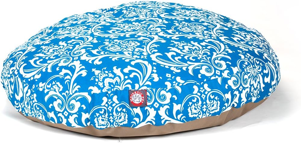 Majestic Pet Ocean French Round Pet Bed, Quarter Large
