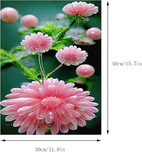 Miniatura 2 de Kit de pintura de diamantes de imitación para adultos, kit de pintura de diamante 5D, pintura de diamantes de imitación de cristal de taladro