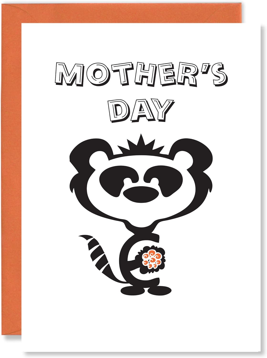 Curious Cards Mother's Day - Humorous Poetic Greetings Card, 5 x 7 inches