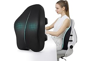Ergonomic Lumbar Support Pillow for Enhanced Posture and Back Pain Relief