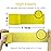 FRESINIDER 9 Rolls Self Adhesive Wrap Athletic Tape Gauze, Breathable Elastic Cohesive Bandage for Sports Injury & Pet (7 Pcs 2 x 5 Yards + 2 Pcs 1 X 5 Yards) (Yellow)