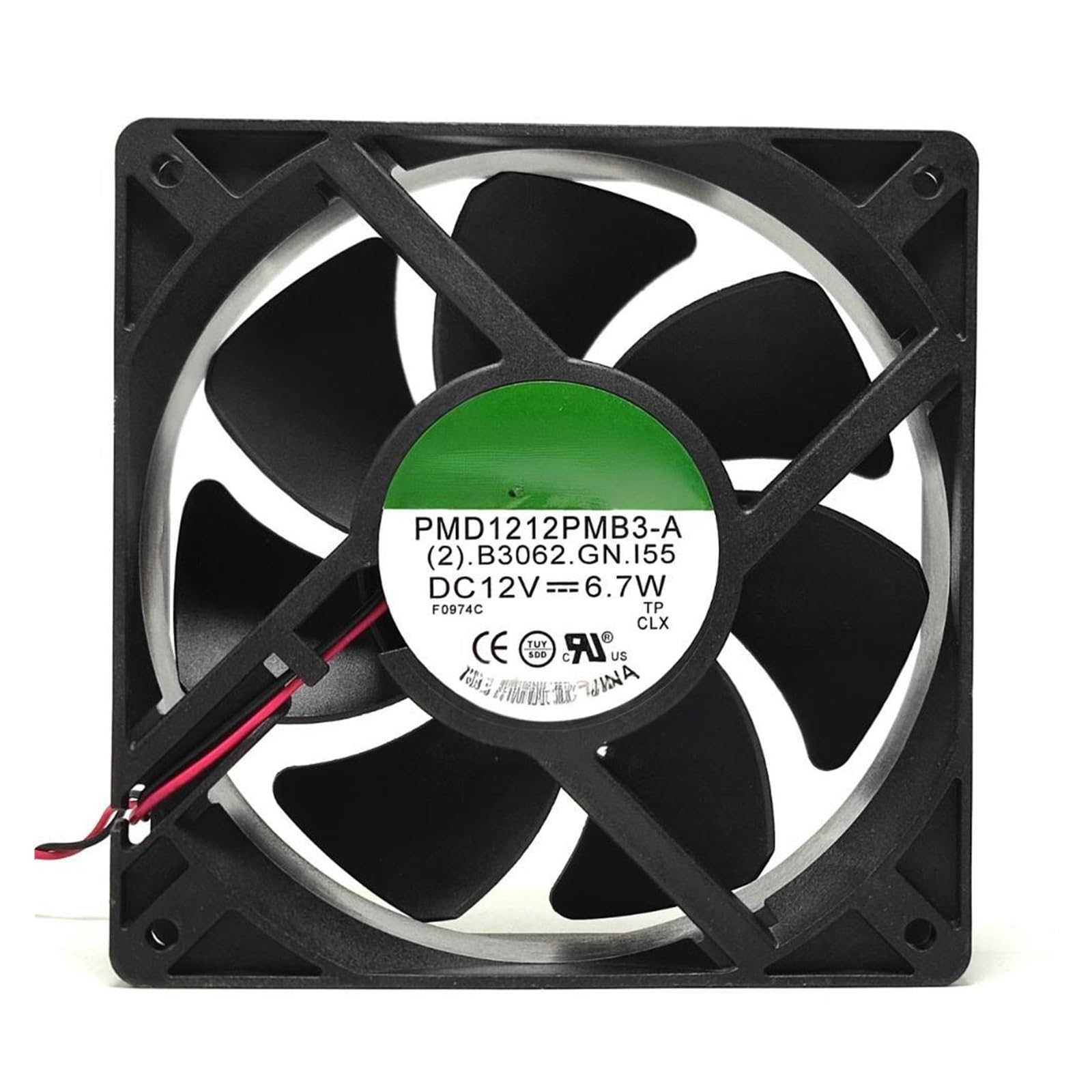 Ventilateur de refroidissement 120mm contre la surchauffe des circuits 12V 6.7W