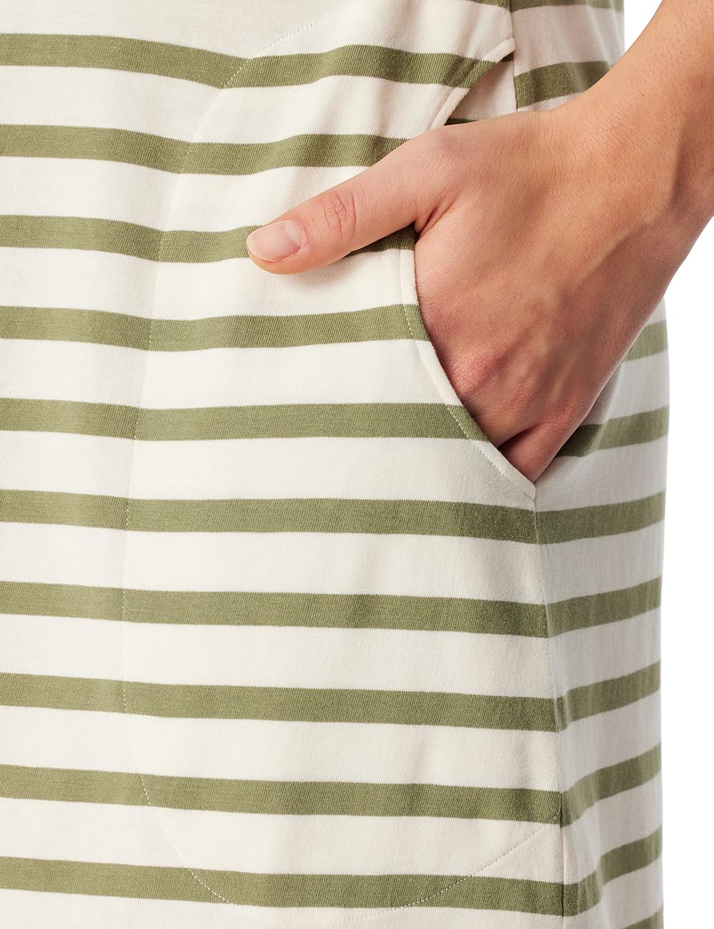 Schiesser Damska koszula nocna z krótkim rękawem, miękka bawełna, duża koszulka z kieszeniami - Nightwear, lipa, 46