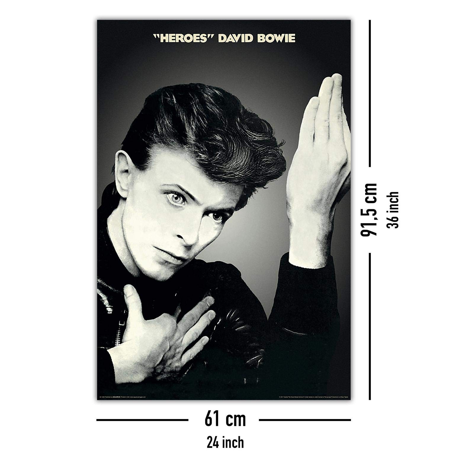 Close Up David Bowie Poster Heroes (61cm x 91,5cm) : Amazon.co.uk