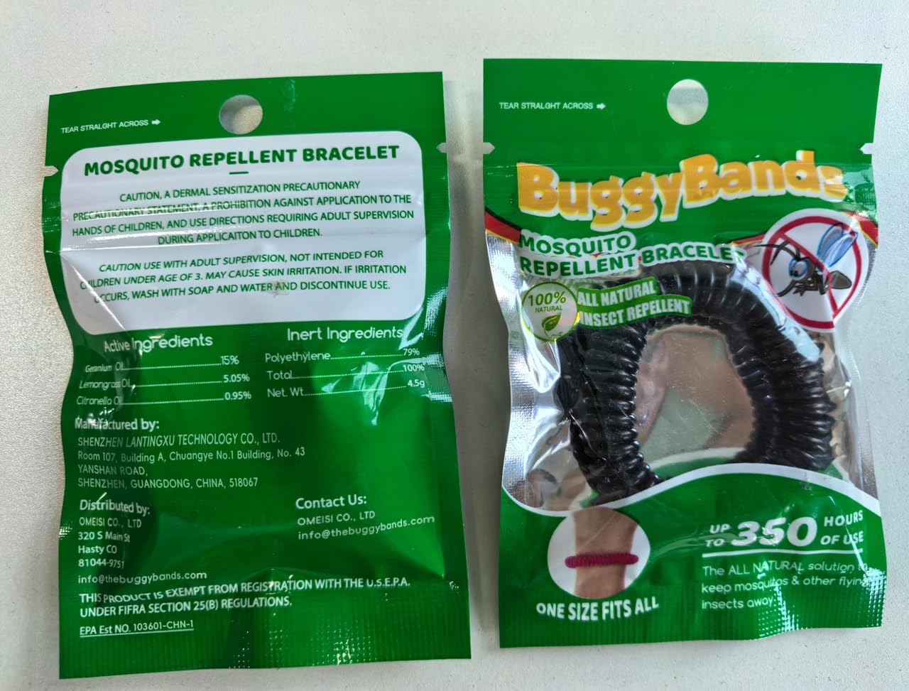 48 Pack Mosquito Bracelets for Adults & Kids, DEET-Free Wristbands, Individually Wrapped Bug Repellent Bands - Image 9