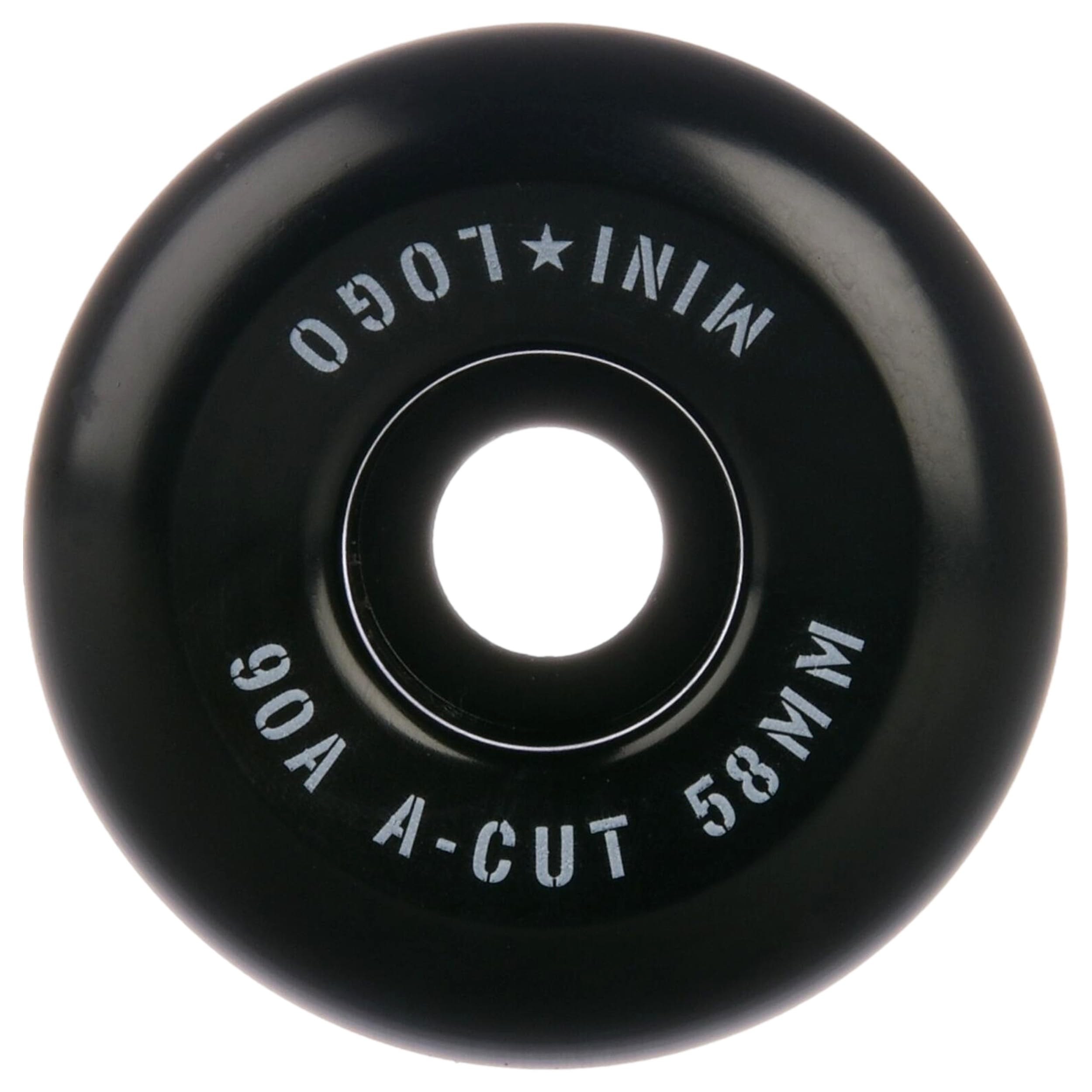 Mini Logo™ Híbrido 2" de Corte A • 55mm X 90A • Negro (WSBCMLAC25590X4)