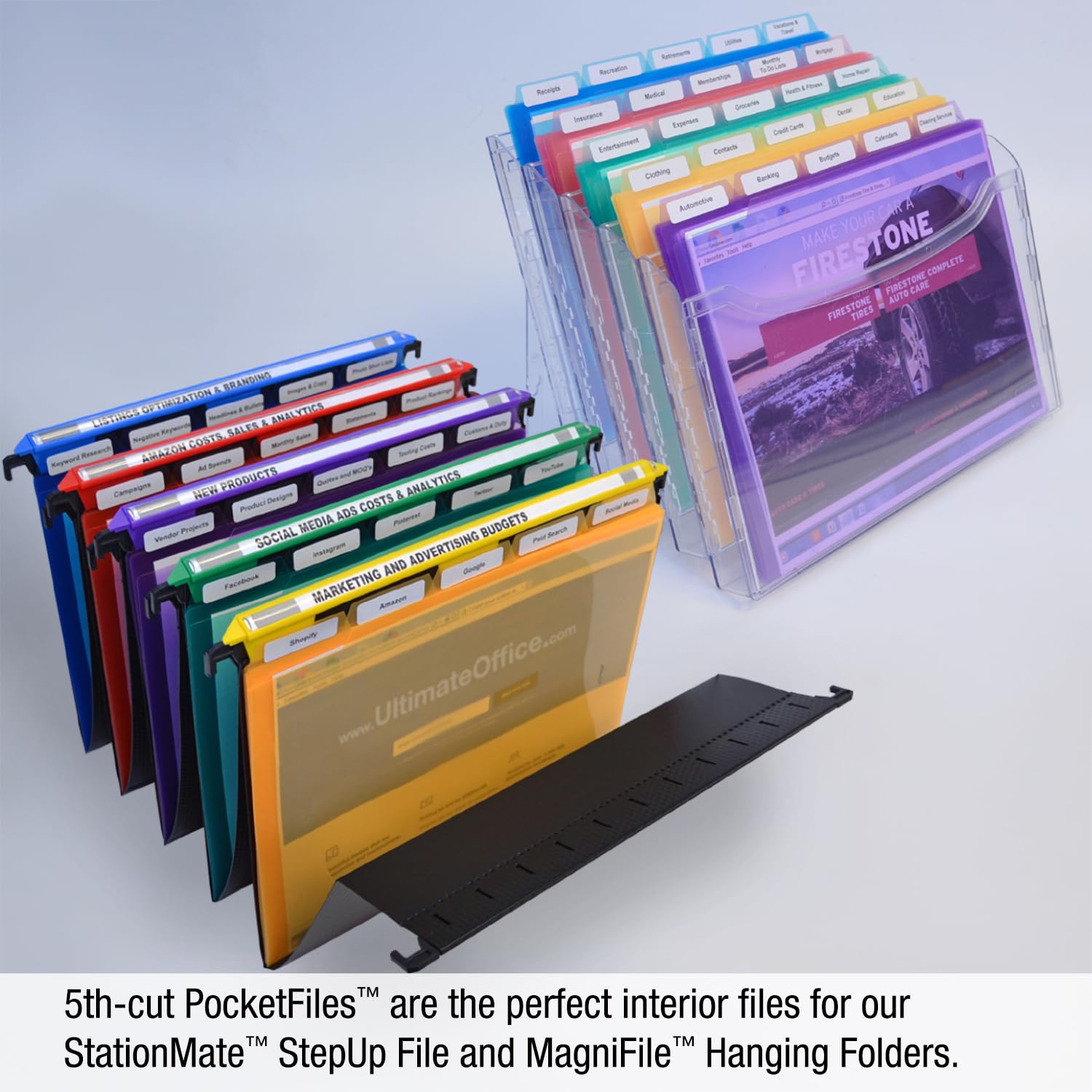 PocketFile Dokumentenmappe Parent (5. Reiter, 50 Stück)