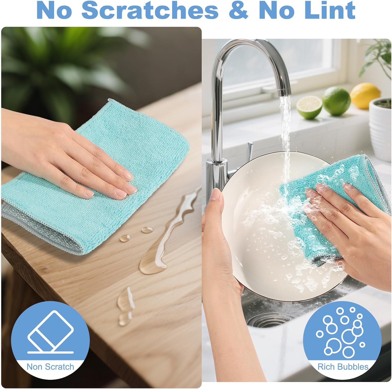 WDT Espresso Distribution Tools and 10pcs Wire Dishcloth Non-Scratch Wire Dishwashing Rag image 3