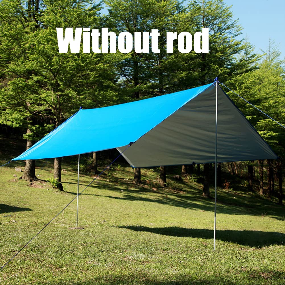 Hidyliu Telo per Tenda Multifunzionale Antipioggia per Amaca, Resistente Ai Raggi UV, per attività All'aperto, Piedi (#1)
