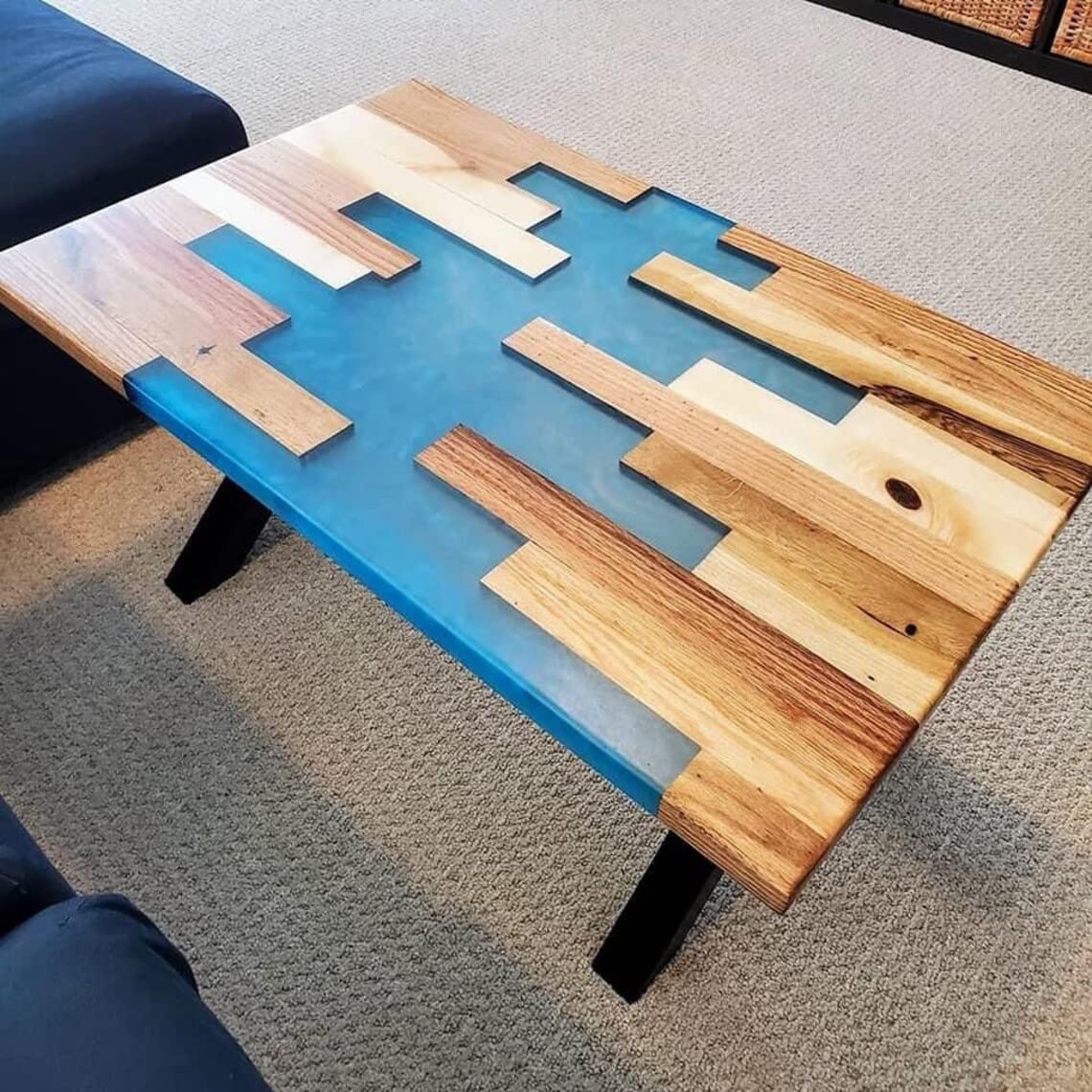 Amazon.com - TUZECH Uniquely Customized Large Epoxy Table Resin