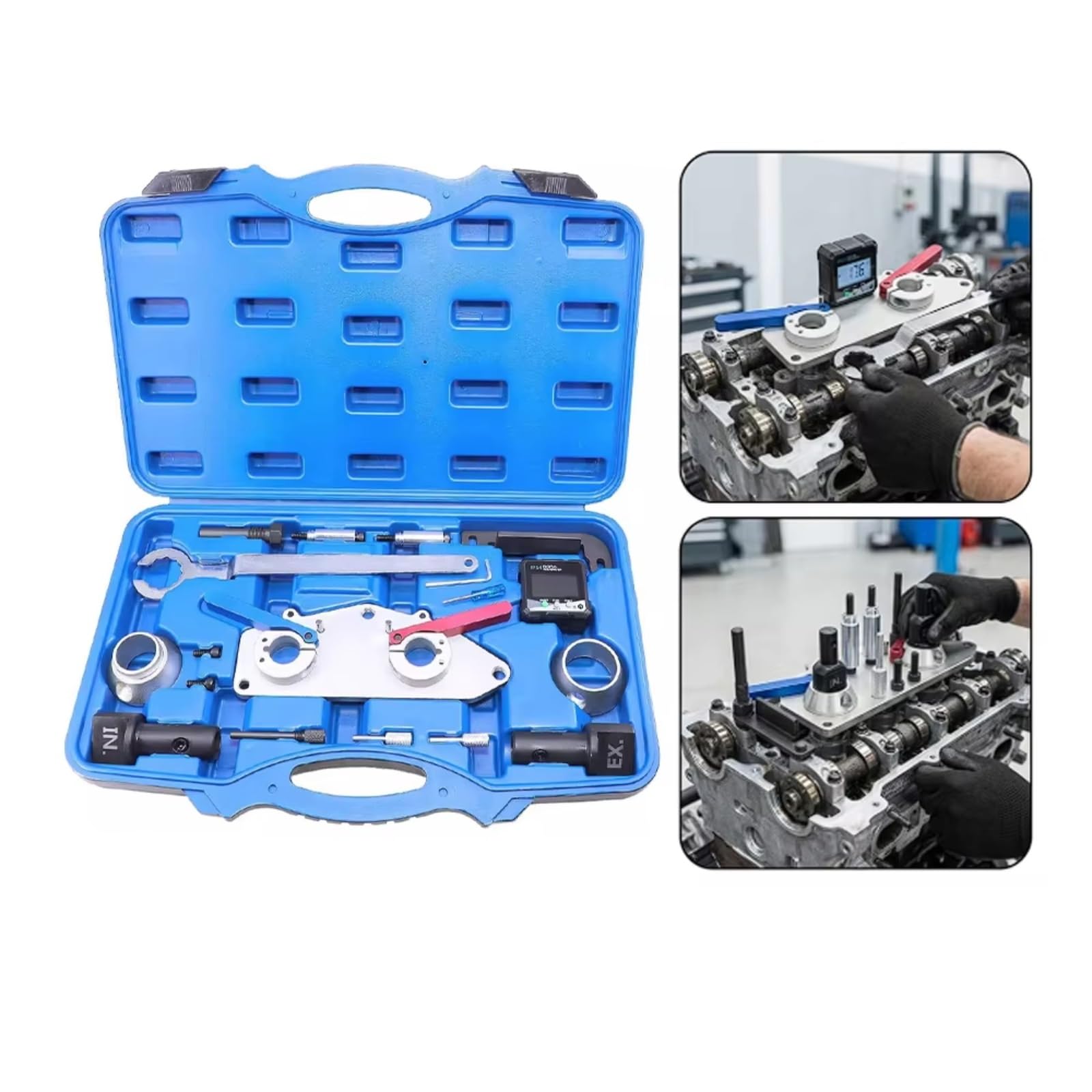 Kit De Herramientas Alineación Bloqueo Correa Distribución Árbol Levas Del Motor Compatible Con Motor Skoda 1.5L TSI 2017 2018 2019 2020 2021 2022 2023 2024 Herramienta Calado Motor