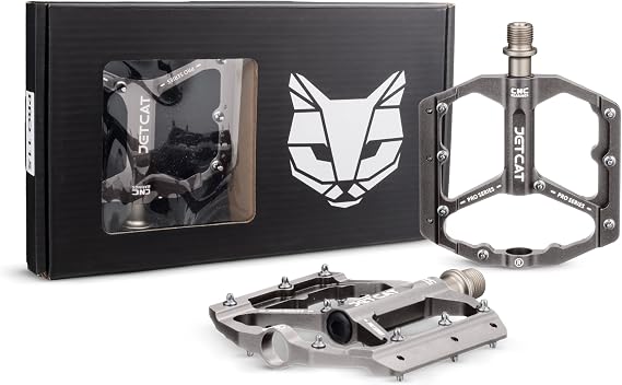 دواسات الدراجة الجبلية المسطحة - MTB Pedals Flat ، دواسات الدراجات ، دواسات الدراجات على الطرق ، BMX Pedals ، لـ BMX MTN Road Gravel EBike ، الأجزاء المتخصصة ، الكبار ، ختم الألومنيوم المعدني 9/16