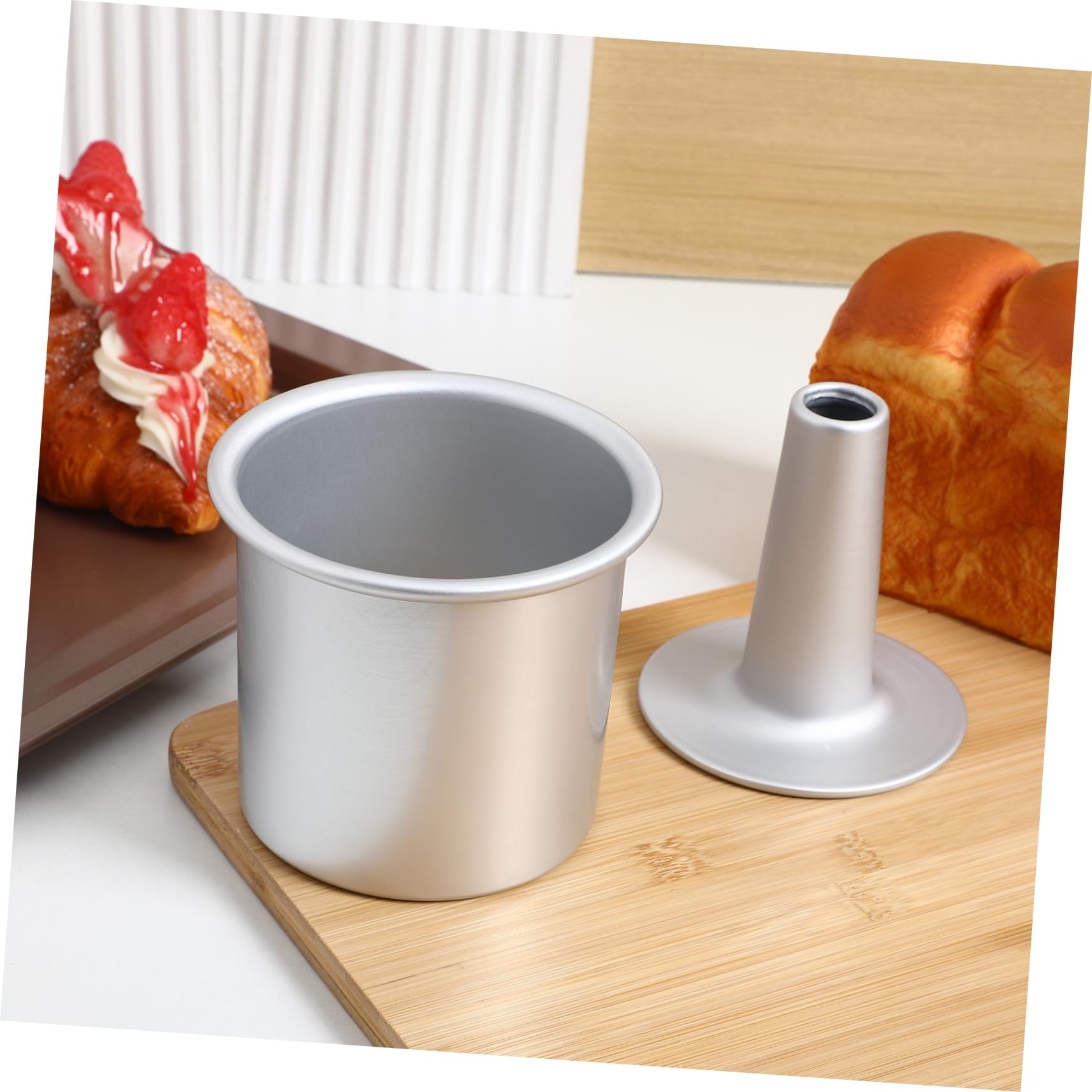 4 Pièces moule en alliage d'aluminium pour moules à charnière entremet s à gâteaux pour la cuisson mini-s à gâteaux amovible patisserie bonbonnière