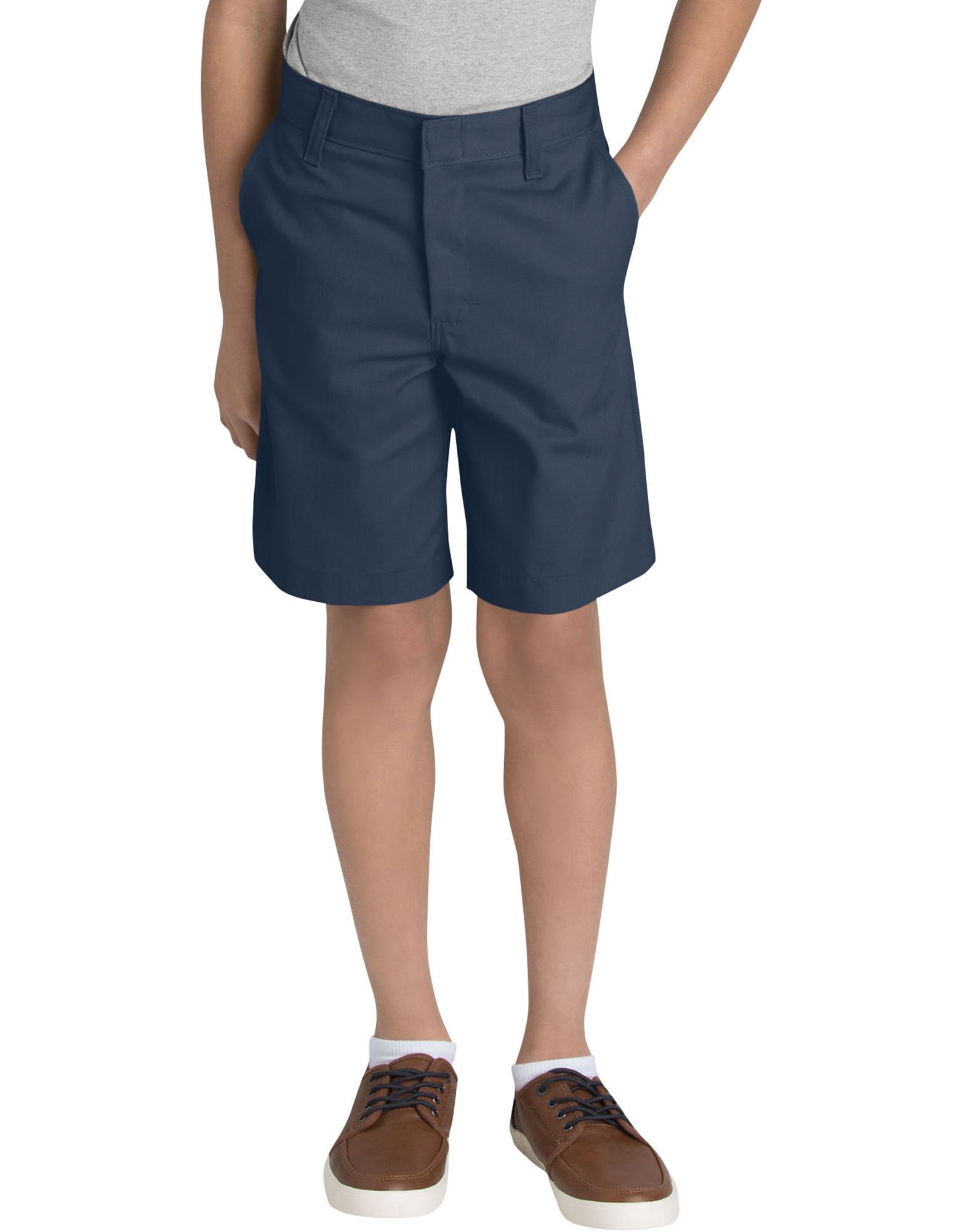 Dickies - - 54-362 del niño plana trasera corta (tamaños 4-7)