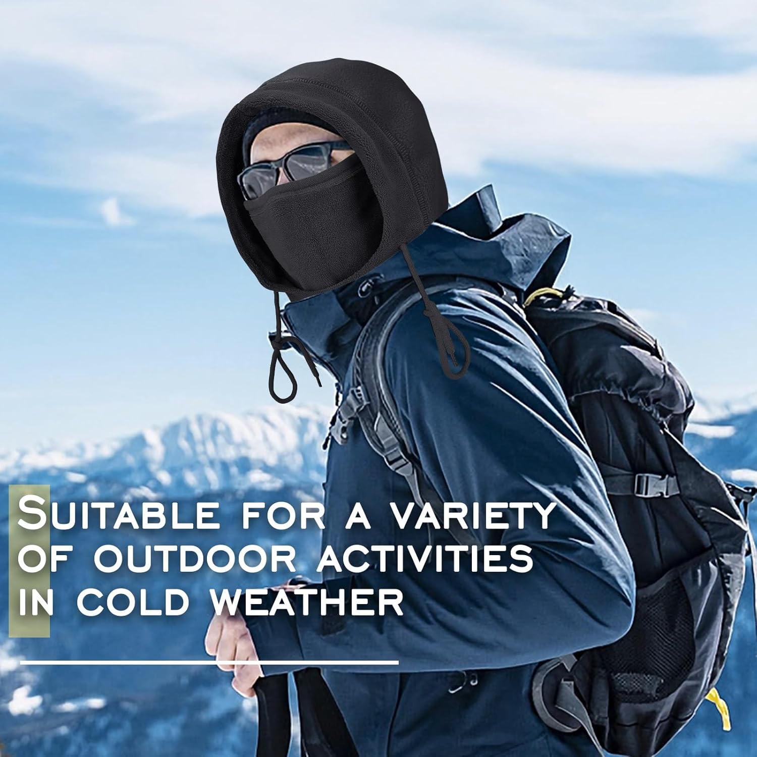 Balaclava Face Mask Windproof Fleece Ski Mask for Men and Women Winter Neck and Face Warmer - Image 7