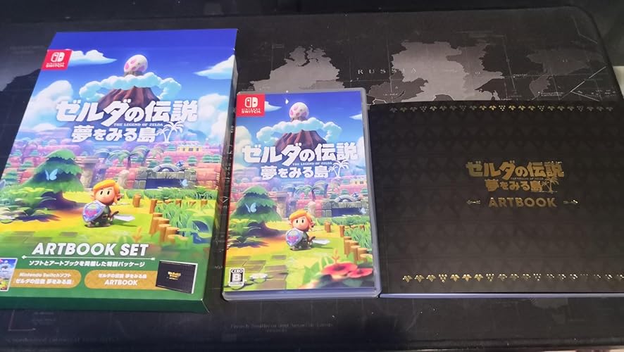 任天堂 ゼルダの伝説 夢をみる島 ARTBOOK SET -Switch
