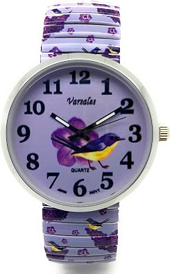 VERSALES Ladies Novelty Butterfly Bird Owl Ladybug Bee Zoo Theme Elegant Stretch Elastic Band Analog Quartz Fashion Watch Varsales