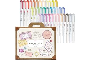 ZEBRA Mildliner Highlighter, 35 Color Set - Discover Your Creative Edge and...